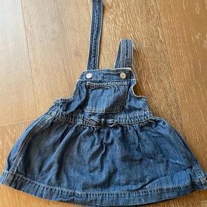 Infant denim dress